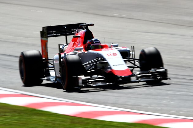 KUALA LUMPUR, MALAYSIA - MARCH 27:  Will Stevens of Great Britain and Manor Marussia drives during practice for the Malaysia Formula One Grand Prix at Sepang Circuit on March 27, 2015 in Kuala Lumpur, Malaysia.  (Photo by Lars Baron/Getty Images)