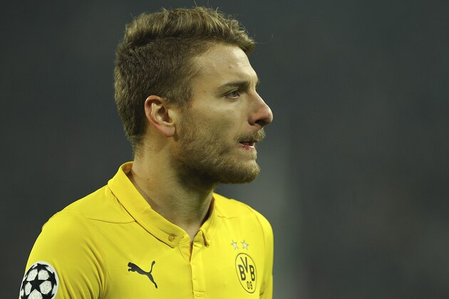 TURIN, ITALY - FEBRUARY 24:  Ciro Immobile of Juventus FC looks on during the UEFA Champions League Round of 16 match between Juventus and Borussia Dortmund at Juventus Arena on February 24, 2015 in Turin, Italy.  (Photo by Marco Luzzani/Getty Images)