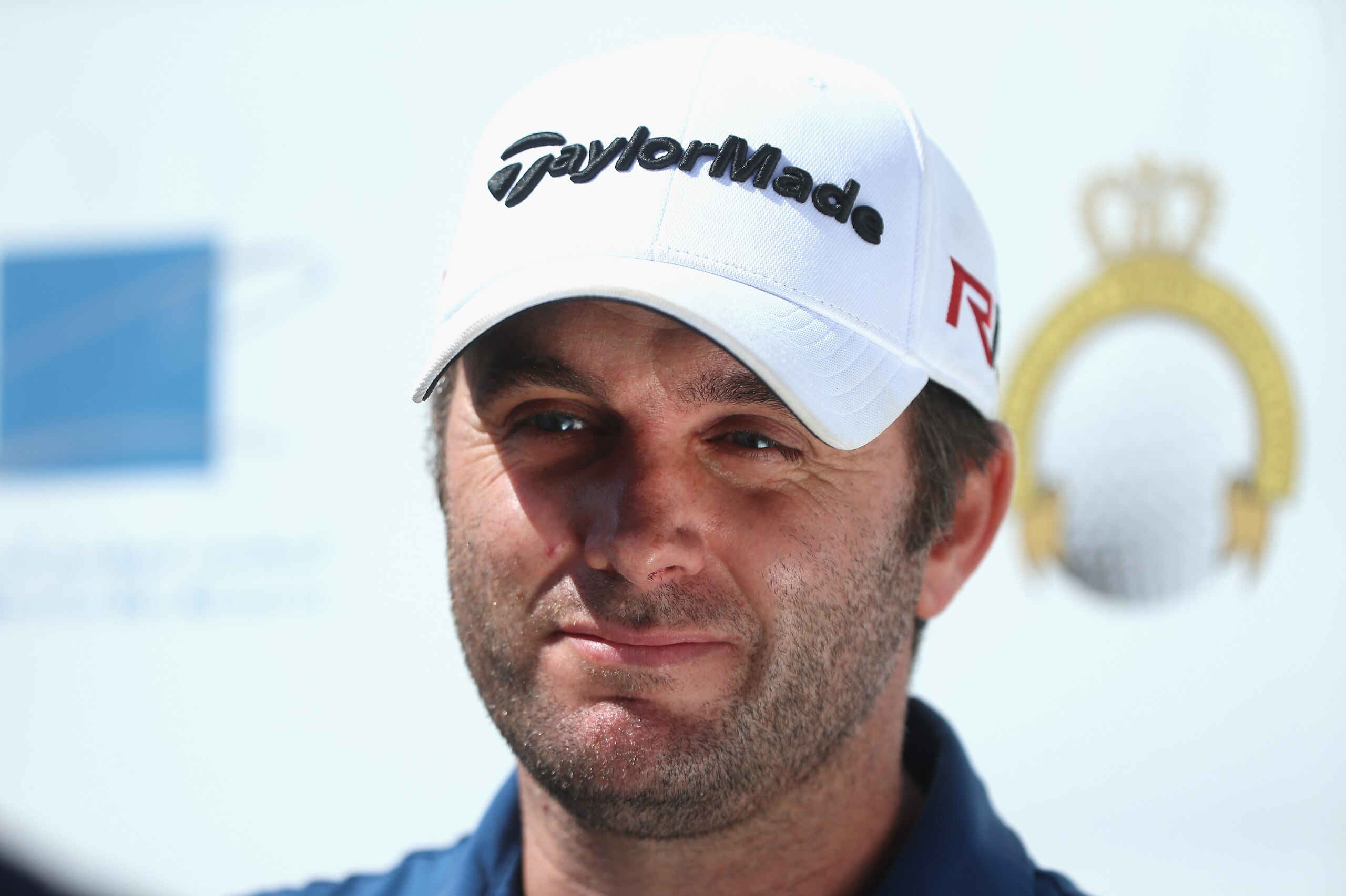 AGADIR, MOROCCO - MARCH 28:  Andrew McArthur of Scotland smiles as he is interviewed after his third round of the Trophee Hassan II Golf at Golf du Palais Royal on March 28, 2015 in Agadir, Morocco.  (Photo by Andrew Redington/Getty Images)