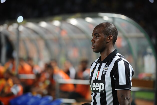 JAKARTA, INDONESIA - AUGUST 06: Obinze Angelo Ogbonna of Juventus FC during the pre-season friendly match between Indonesia Selection All Star Team and Juventus FC at Gelora Bung Karno Stadium on August 6, 2014 in Jakarta, Indonesia. Juventus FC win the game 8-1.  (Photo by Robertus Pudyanto/Getty Images)