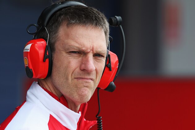 JEREZ DE LA FRONTERA, SPAIN - JANUARY 29:  James Allison the Chassis Technical Director of Ferrari is seen during day two of Formula One Winter Testing at the Circuito de Jerez on January 29, 2014 in Jerez de la Frontera, Spain.  (Photo by Mark Thompson/Getty Images)