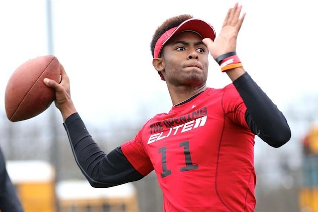 3-Star QB David Moore has been one of the breakout stars of the spring camp circuit.