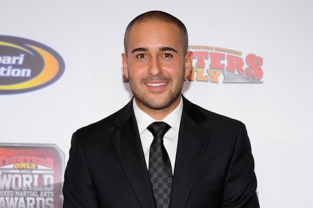 LAS VEGAS, NV - NOVEMBER 30:  ESPN TV personality Jon Anik arrives at the Fighters Only World Mixed Martial Arts Awards 2011 at the Palms Casino Resort November 30, 2011 in Las Vegas, Nevada.  (Photo by Ethan Miller/Getty Images)