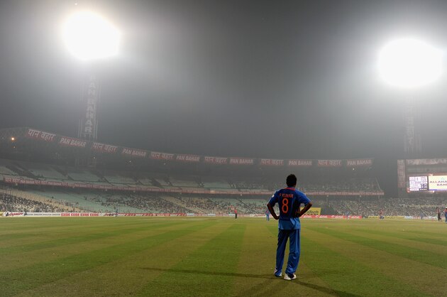 KOLKATA, INDIA - OCTOBER 25:  General view showing empty seats during the 5th One Day International between India and England at Eden Gardens on October 25, 2011 in Kolkata, India.  (Photo by Gareth Copley/Getty Images)