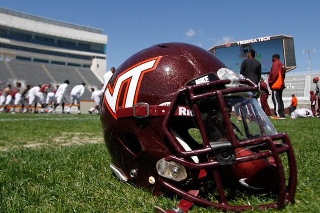 The Hokies had their first scrimmage on Saturday, April 4