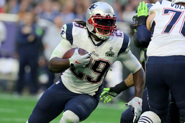 New England Patriots LeGarrette Blount