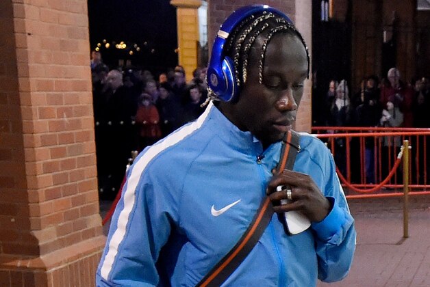 SUNDERLAND, ENGLAND - DECEMBER 03: Bacary Sagna of Manchester City arrives at the stadium prior to kickoff during the Barclays Premier League match between Sunderland and Manchester City at The Stadium of Light on December 3, 2014 in Sunderland, England.  (Photo by Mike Hewitt/Getty Images)