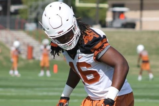 Longhorn fans will get their first look at linebacker Malik Jefferson in next week's spring game.