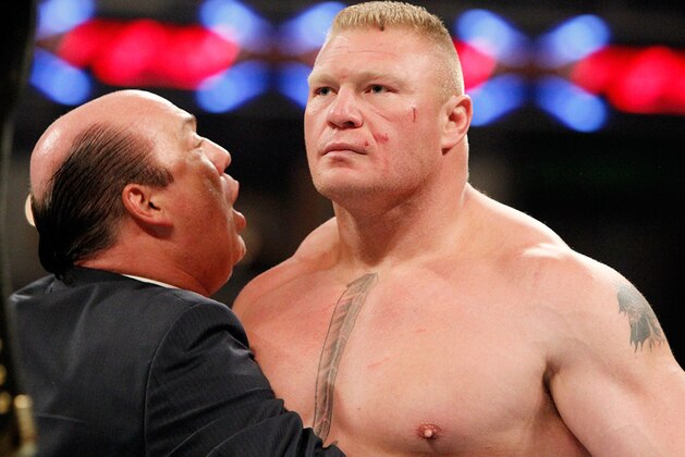 Brock Lesnar and Paul Heyman