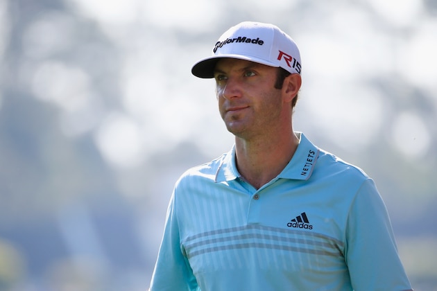 AUGUSTA, GA - APRIL 09:  Dustin Johnson of the United States on the first hole during the first round of the 2015 Masters Tournament at Augusta National Golf Club on April 9, 2015 in Augusta, Georgia.  (Photo by Jamie Squire/Getty Images)