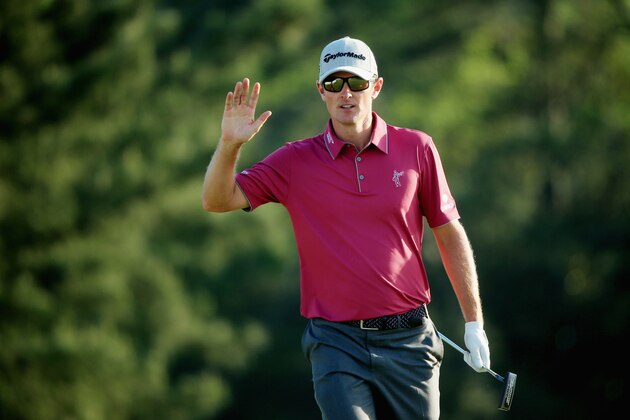 AUGUSTA, GA - APRIL 11:  Justin Rose of England walks to the 18th green during the third round of the 2015 Masters Tournament at Augusta National Golf Club on April 11, 2015 in Augusta, Georgia.  (Photo by Andrew Redington/Getty Images)