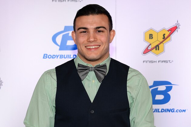 LAS VEGAS, NV - FEBRUARY 07:  Mixed martial artist Nick Newell arrives at the sixth annual Fighters Only World Mixed Martial Arts Awards at The Palazzo Las Vegas on February 7, 2014 in Las Vegas, Nevada.  (Photo by Ethan Miller/Getty Images)