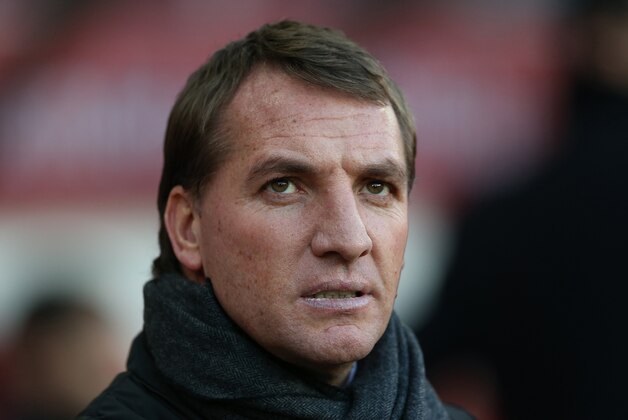 Liverpool's manager Brendan Rodgers awaits the start of their English Premier League soccer match against Sunderland at the Stadium of Light, Sunderland, England, Saturday, Jan. 10, 2015. (AP Photo/Scott Heppell)