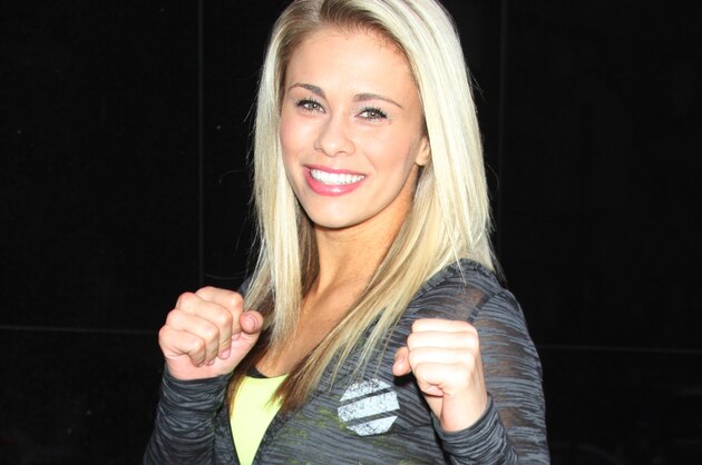 NEW YORK, NY - JANUARY 15: UFC fighter Paige VanZant at Good Day New York on January 15, 2015 in New York City. Credit: RW/MediaPunch/IPX