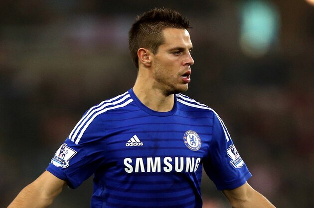Chelsea's Cesar Azpilicueta during their English Premier League soccer match against Sunderland at the Stadium of Light, Sunderland, England, Saturday, Nov. 29, 2014. (AP Photo/Scott Heppell)