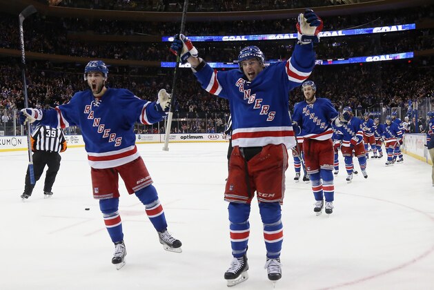 Rick Nash and the New York Rangers will attempt to put the finishing touches on an already masterful season