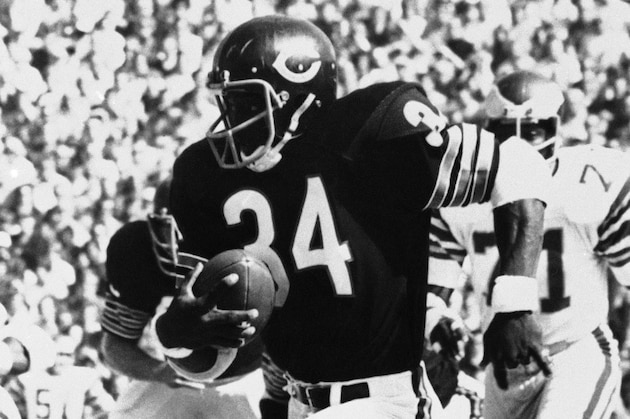Walter Payton, running back of the Chicago Bears, undated. (AP Photo)