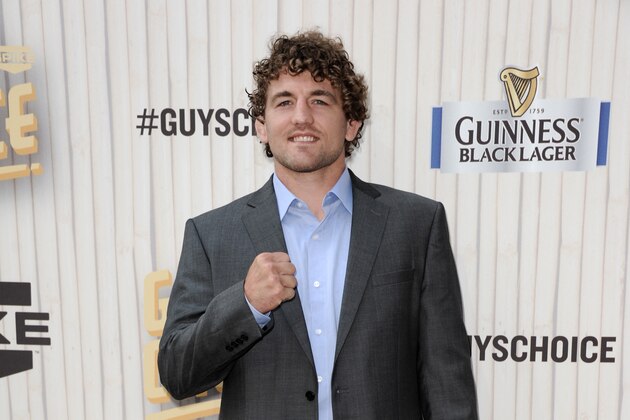 Ben Askren arrives at Spike TV's Guys Choice Awards at Sony Pictures Studios on Saturday, June 8, 2013, in Culver City, Calif. (Photo by Richard Shotwell/Invision/AP)