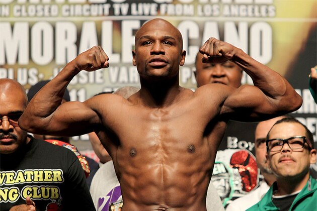 Undefeated eight-time Boxing World Champion Floyd