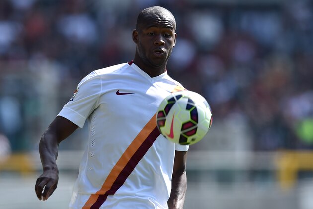 TURIN, ITALY - APRIL 12:  Victor Ibarbo of AS Roma in action during the Serie A match between Torino FC and AS Roma at Stadio Olimpico di Torino on April 12, 2015 in Turin, Italy.  (Photo by Valerio Pennicino/Getty Images)