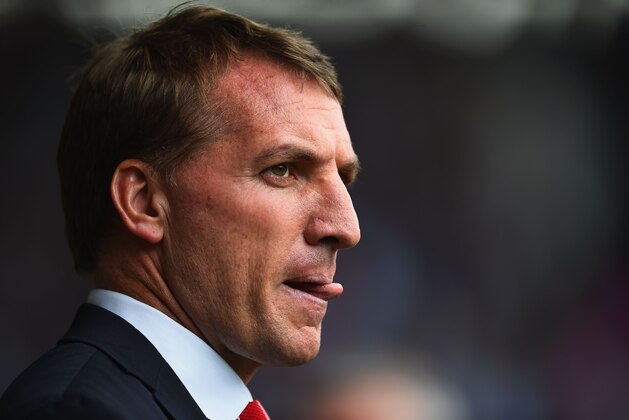 WEST BROMWICH, ENGLAND - APRIL 25:  Brendan Rodgers, manager of Liverpool looks on during the Barclays Premier League match between West Bromwich Albion and Liverpool at The Hawthorns on April 25, 2015 in West Bromwich, England.  (Photo by Laurence Griffiths/Getty Images)