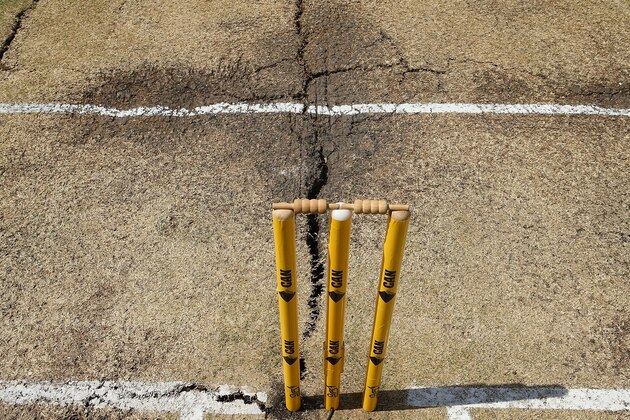 PERTH, AUSTRALIA - DECEMBER 17:  A general view of the pitch before start of play on day five of the Third Ashes Test Match between Australia and England at the WACA on December 17, 2013 in Perth, Australia.  (Photo by Paul Kane/Getty Images)