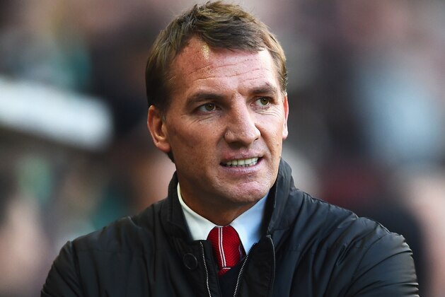 HULL, ENGLAND - APRIL 28:  Brendan Rodgers manager of Liverpool looks on prior to the Barclays Premier League match between Hull City and Liverpool at KC Stadium on April 28, 2015 in Hull, England.  (Photo by Laurence Griffiths/Getty Images)