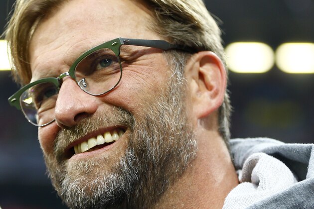 Dortmund's head coach Juergen Klopp arrives for the German soccer cup (DFB Pokal) semifinal match between FC Bayern Munich and Borussia Dortmund at the Allianz Arena in Munich, Germany, on Tuesday, April 28, 2015. (AP Photo/Matthias Schrader)