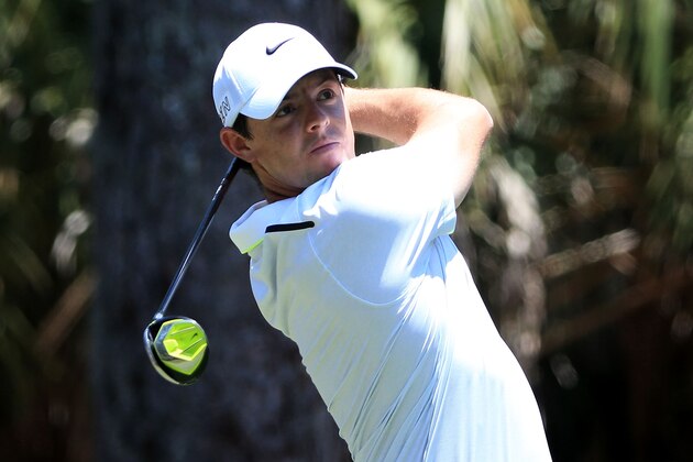 PONTE VEDRA BEACH, FL - MAY 09:  Rory McIlroy of Northern Ireland plays his shot from the second tee during round three of THE PLAYERS Championship at the TPC Sawgrass Stadium course on May 9, 2015 in Ponte Vedra Beach, Florida.  (Photo by Sam Greenwood/Getty Images)