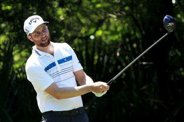 PONTE VEDRA BEACH, FL - MAY 09:  Chris Kirk plays his shot from the fifth tee during round three of THE PLAYERS Championship at the TPC Sawgrass Stadium course on May 9, 2015 in Ponte Vedra Beach, Florida.  (Photo by Sam Greenwood/Getty Images)