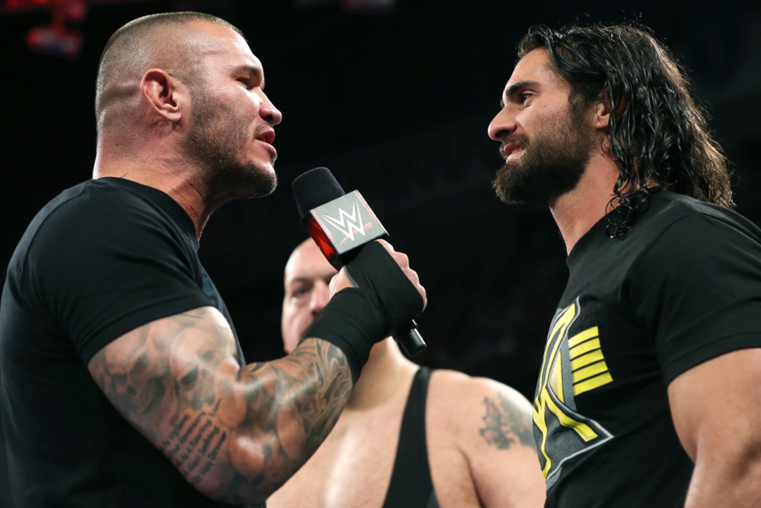 Randy Orton and Seth Rollins Randy Orton and Seth Rollins