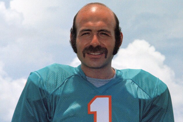 Miami Dolphins kicker Garo Yepremian shown in 1972. (AP Photo)