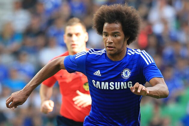 LJUBLJANA, SLOVENIA - JULY 27: Izzy Brown of Chelsea in action during the Pre Season Friendly  match between FC Olimpija Ljubljana and Chelsea at Stozice stadium in Ljubljana, Slovenia on Sunday, July 27, 2014. (Photo by Srdjan Stevanovic/Getty Images)