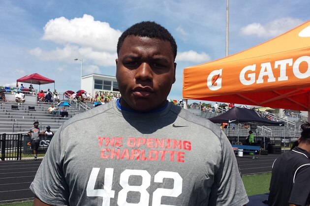 Dexter Lawrence II is a 5-star defensive tackle who is simply enjoying the process. He is considering every school that has offered a contender.