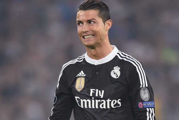 TURIN, ITALY - MAY 05: Cristiano Ronaldo of Real Madrid looks on during the UEFA Champions League semi final match between Juventus and Real Madrid at Juventus Arena on May 5, 2015 in Turin, Italy.  (Photo by Michael Regan/Getty Images)