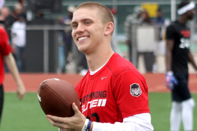 Texas quarterback commit Shane Buechele is looking for a few good men. He specifically has five targets on his list.