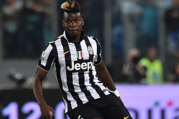 ROME, ITALY - MAY 20: Paul Pogba of Juventus in action during the TIM Cup final match between SS Lazio and Juventus FC at Olimpico Stadium on May 20, 2015 in Rome, Italy. (Photo by Giuseppe Bellini/Getty Images)