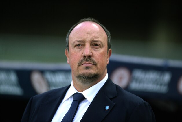 VERONA, ITALY - MARCH 15:  Head coach  of SSC Napoli Rafa Benitez looks on  during the Serie A match between Hellas Verona FC and SSC Napoli at Stadio Marc'Antonio Bentegodi on March 15, 2015 in Verona, Italy.  (Photo by Dino Panato/Getty Images)