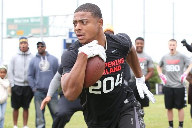 2017 running back Isaiah Montanez made quite the impression at The Opening Oakland regional. Now he's trying to build his reputation for college coaches.