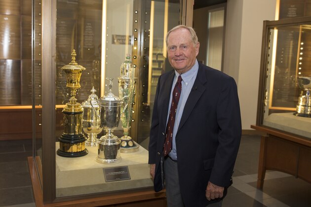 Jack Nicklaus at new USGA Museum Nicklaus Room
