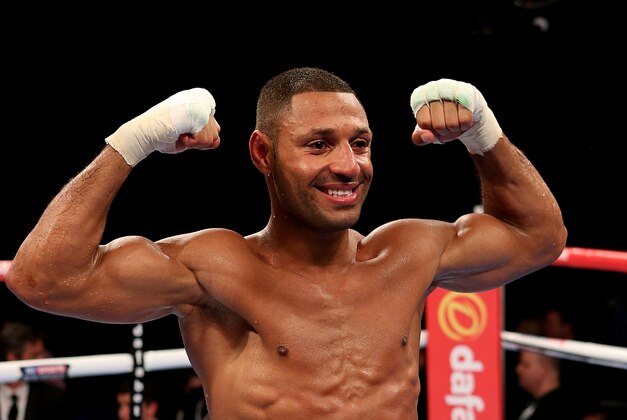 LONDON, ENGLAND - MAY 30: Kell Brook of England poses with the IBF World Welterweight Championship title belt after defeating Frankie Gavin of England at The O2 Arena on May 30, 2015 in London, England. (Photo by Ben Hoskins/Getty Images)