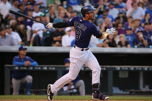 DENVER, CO - JUNE 01:  Nolan Arenado