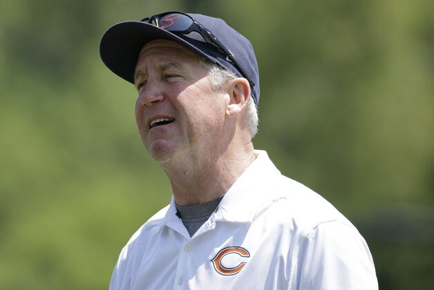 Chicago Bears Chicago Bears head coach John Fox talks to media after an NFL football organized team activity at Halas Hall, Wednesday, June 3, 2015, in Lake Forest, Ill. (AP Photo/Nam Y. Huh)