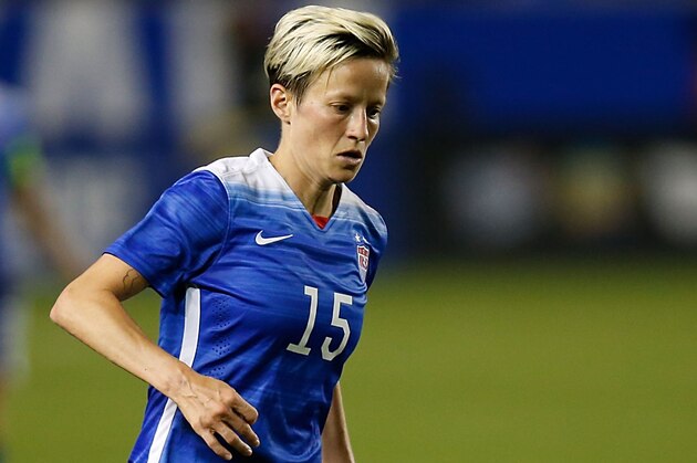 LOS ANGELES, CA - MAY 17:  Midfielder Megan Rapinoe
