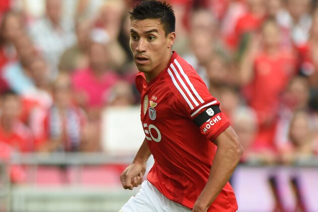 LISBON, PORTUGAL - JULY 26: Gaitan of SL Benfica in action during the Eusebio Cup match between SL Benfica and Ajax at Estadio da Luz on July 26, 2014 in Lisbon, Portugal. (Photo by Valerio Pennicino/Getty Images) LISBON, PORTUGAL - JULY 26: Gaitan of SL Benfica in action during the Eusebio Cup match between SL Benfica and Ajax at Estadio da Luz on July 26, 2014 in Lisbon, Portugal. (Photo by Valerio Pennicino/Getty Images)