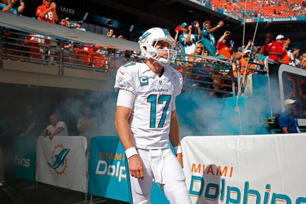 MIAMI GARDENS, FL - DECEMBER 28:  Quarterback Ryan Tannehill