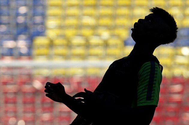 Juventus' Paul Pogba controls the ball during a training session at the Olympic stadium in Berlin Friday, June 5, 2015 on the eve of the soccer Champions League final between Juventus Turin and FC Barcelona on Saturday. (AP Photo/Luca Bruno) Juventus' Paul Pogba controls the ball during a training session at the Olympic stadium in Berlin Friday, June 5, 2015 on the eve of the soccer Champions League final between Juventus Turin and FC Barcelona on Saturday. (AP Photo/Luca Bruno)