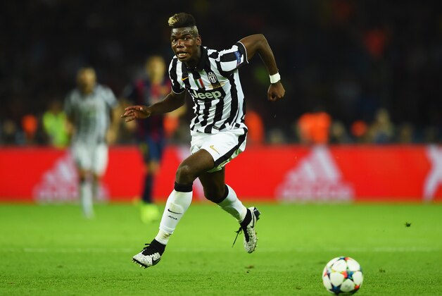 BERLIN, GERMANY - JUNE 06: Paul Pogba of Juventus in action during the UEFA Champions League Final between Juventus and FC Barcelona at Olympiastadion on June 6, 2015 in Berlin, Germany.  (Photo by Shaun Botterill/Getty Images)