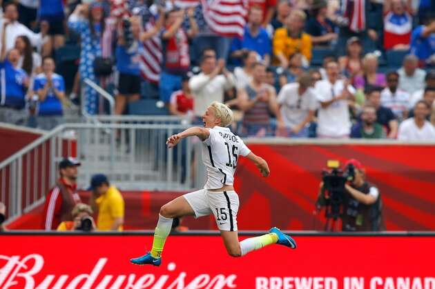 WINNIPEG, MB - JUNE 08:  Megan Rapinoe