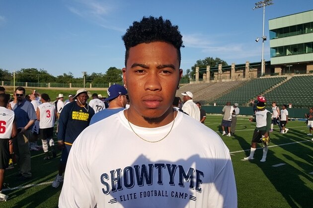 Look for 4-star Eric Cuffee to trim his list of schools to a top 13 at The Opening.